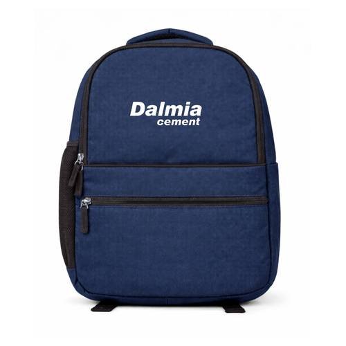 Dalmia Cement custom branded school bag