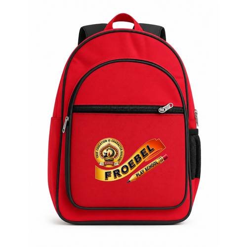 Froebel Play School custom branded school bag