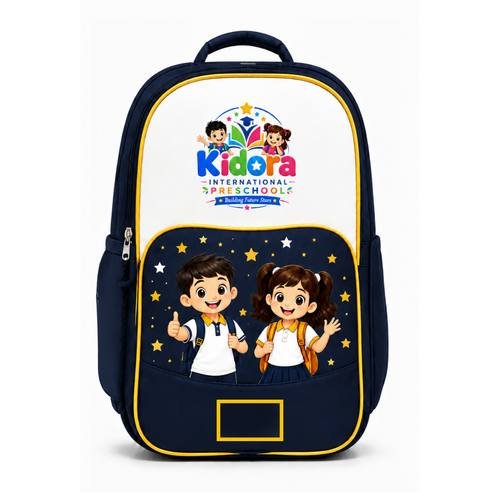 Kidora International Preschool custom branded school bag